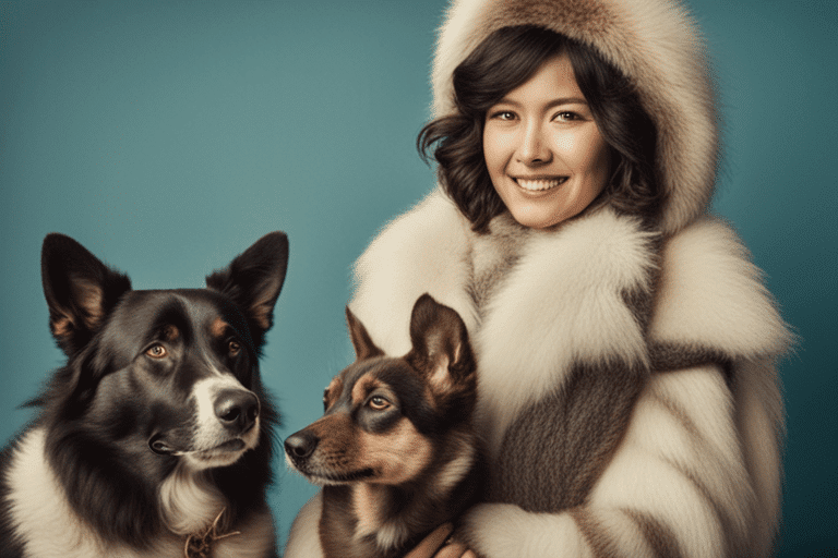 Discover Eskimo Dog Breeds: All You Need to Know 4 Historical photo of Eskimo people with their dogs
