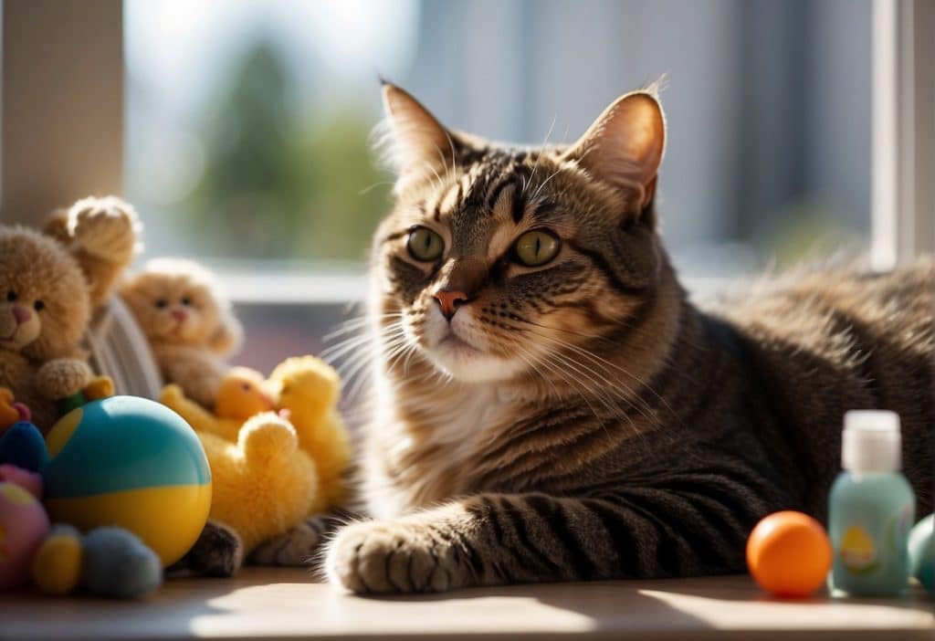 Be thankful for your pet 3 cat with toys