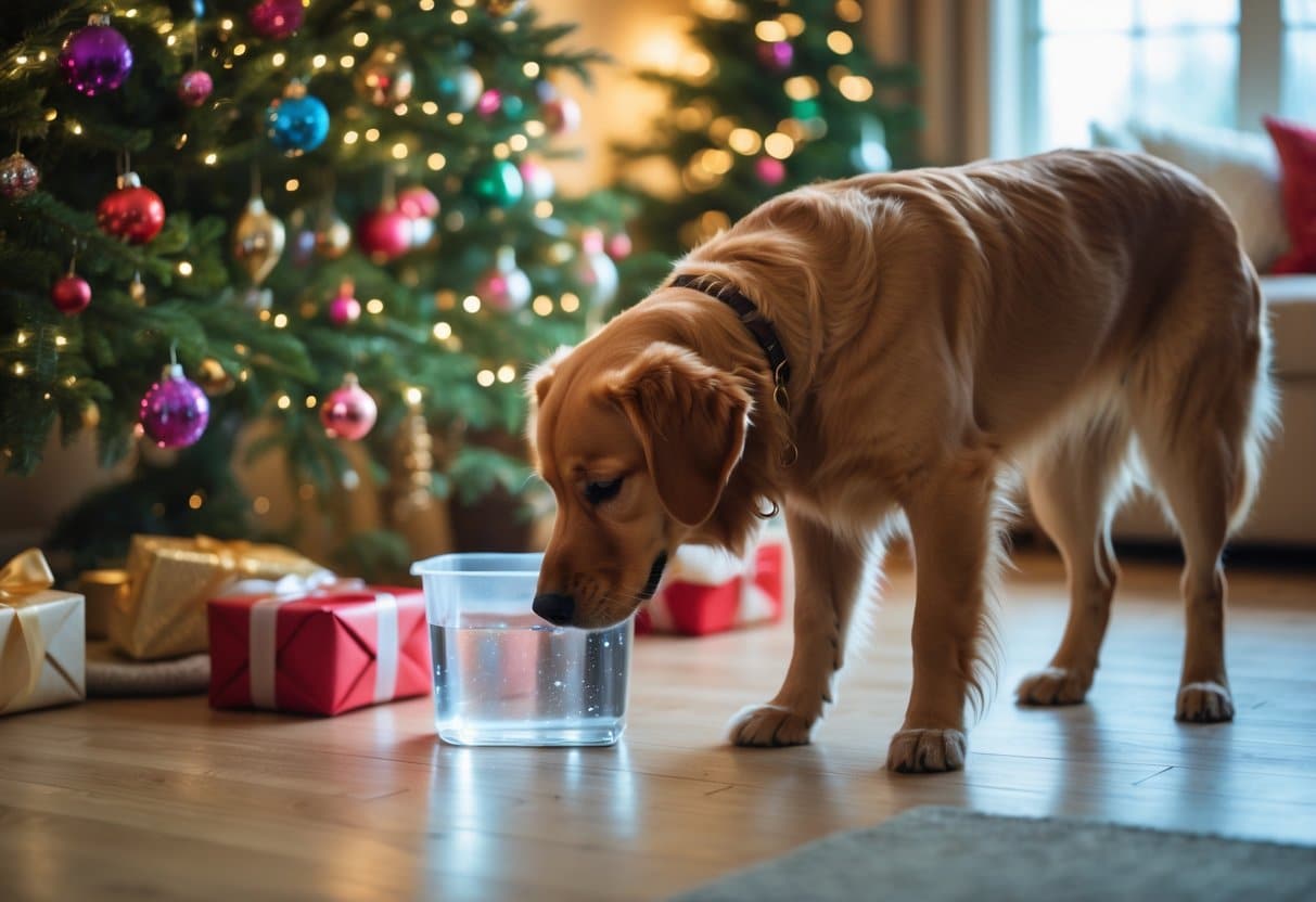 Is Christmas Tree Water Toxic to Dogs? Dangers, Risks, and Safety 1 Is Christmas tree water toxic to dogs