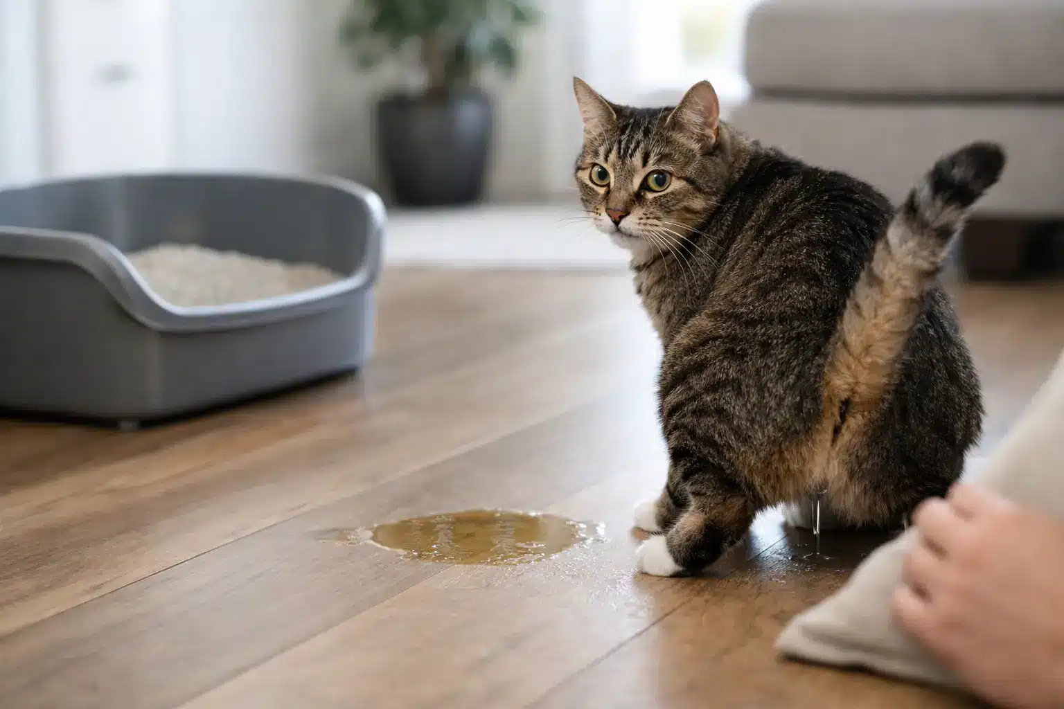 Why Is My Cat Peeing Outside Litter Box?