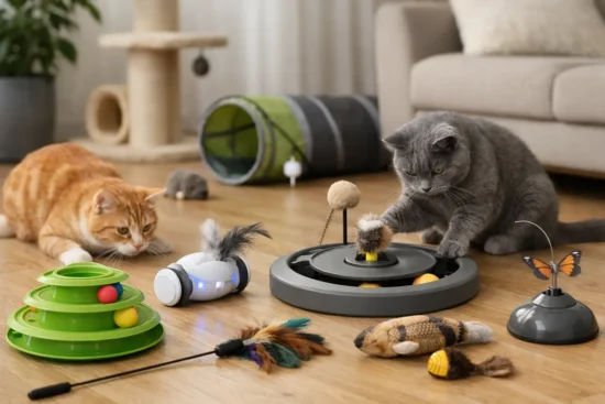 12 Best Toys for Bored Cats at Home