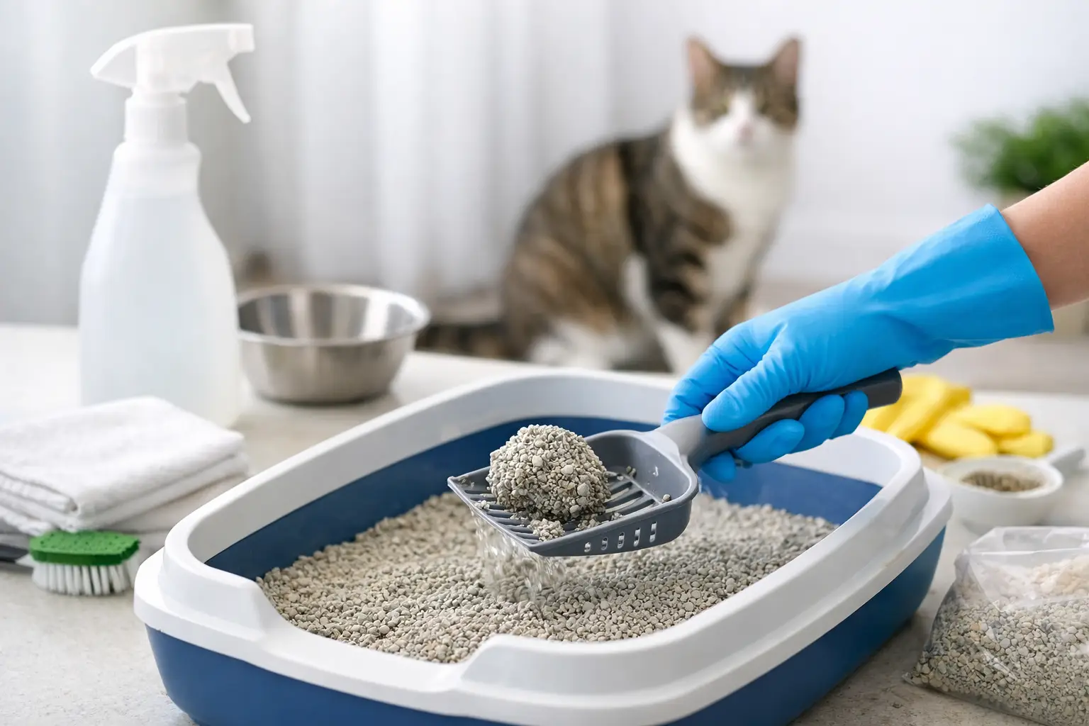 How to Clean a Litter Box the Right Way 1 How to Clean a Litter Box the Right Way