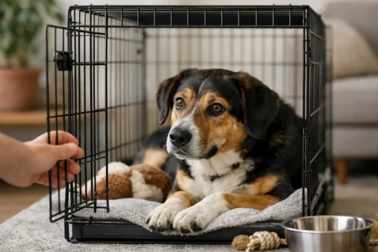 How to Crate Train a Rescue Dog