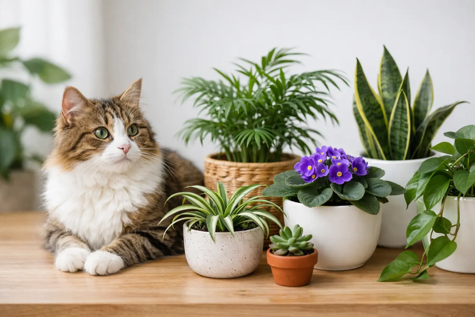 12 Safe Houseplants for Cats
