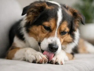 Why Does My Dog Lick Paws?