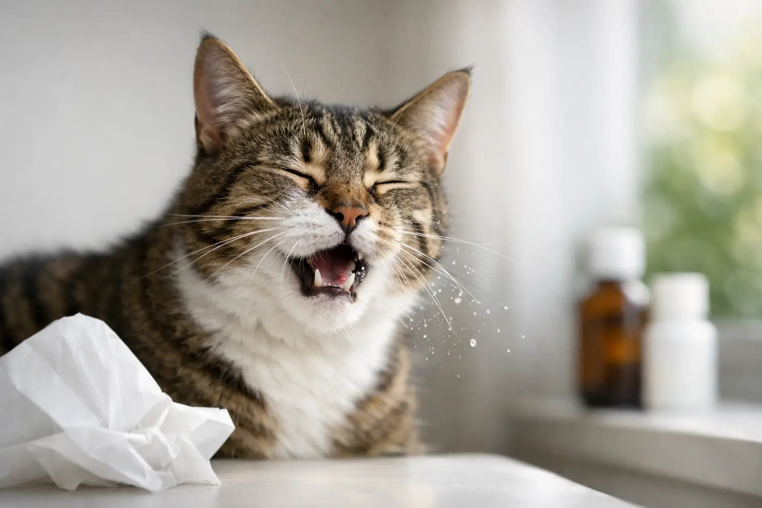 Why Is My Cat Sneezing? Common Causes