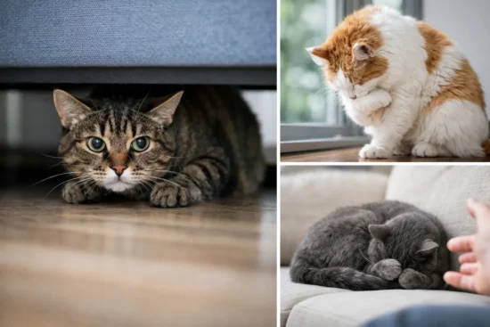 12 Signs of Stress in Cats to Watch For