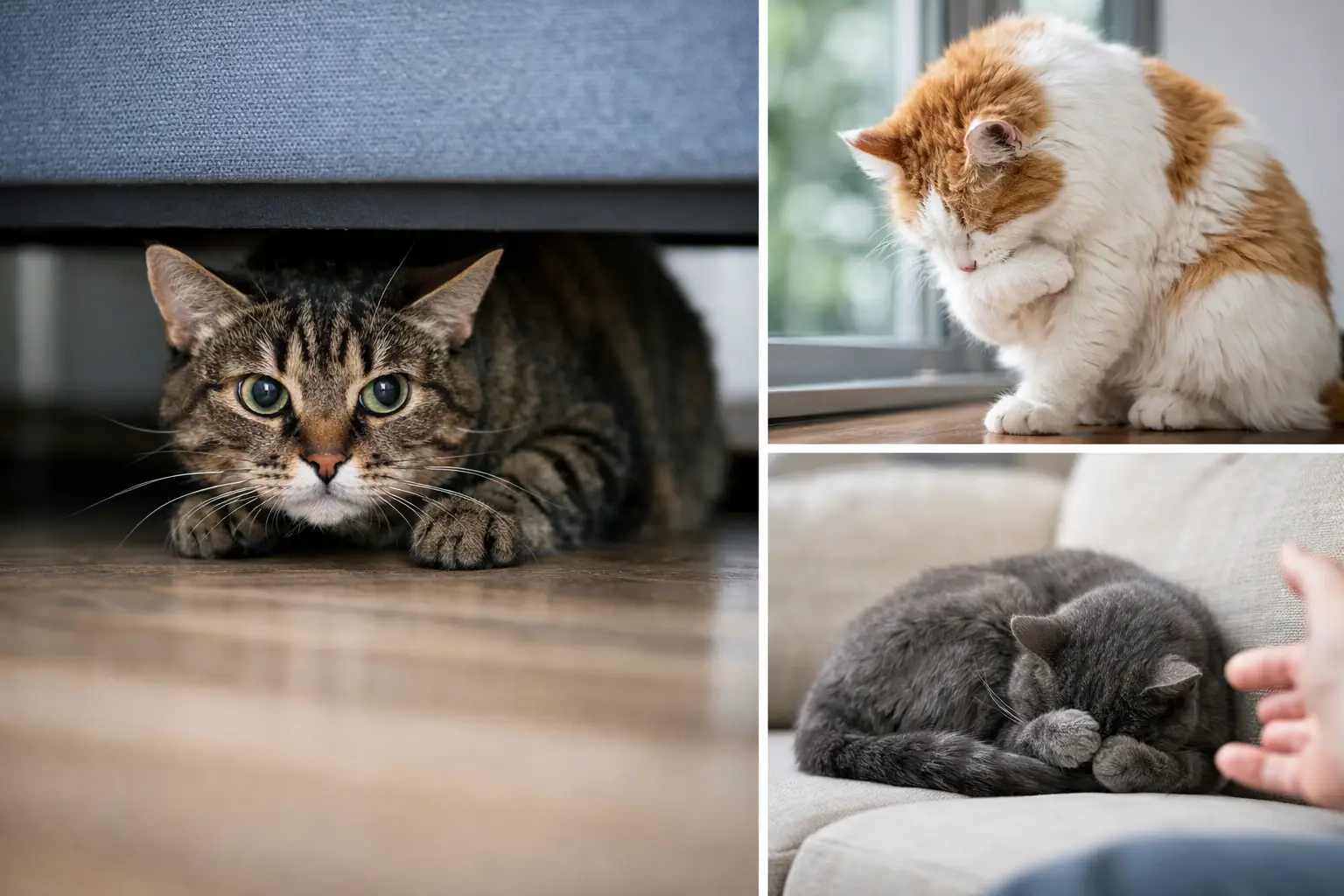 12 Signs of Stress in Cats to Watch For 1 12 Signs of Stress in Cats to Watch For