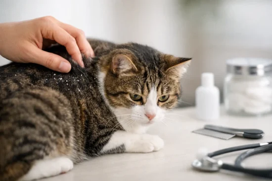 Cat Dandruff Causes and Treatment