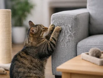 How to Stop Cat Scratching Furniture