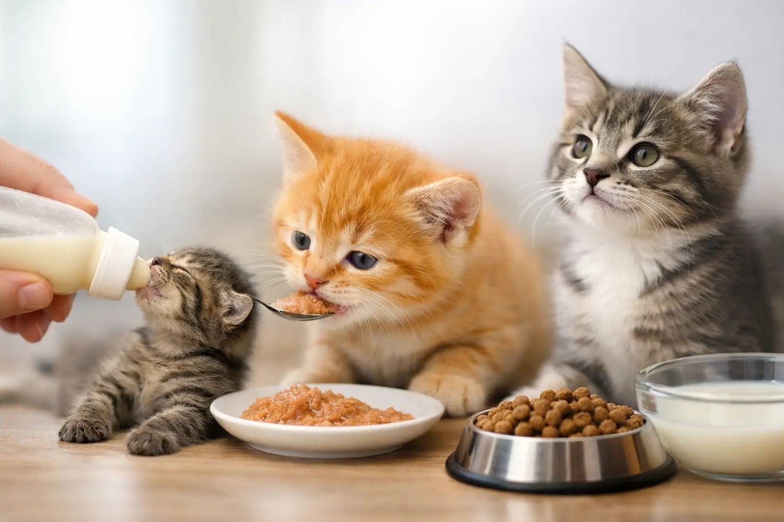 Kitten Feeding Guide for Every Growth Stage 1 Kitten Feeding Guide for Every Growth Stage