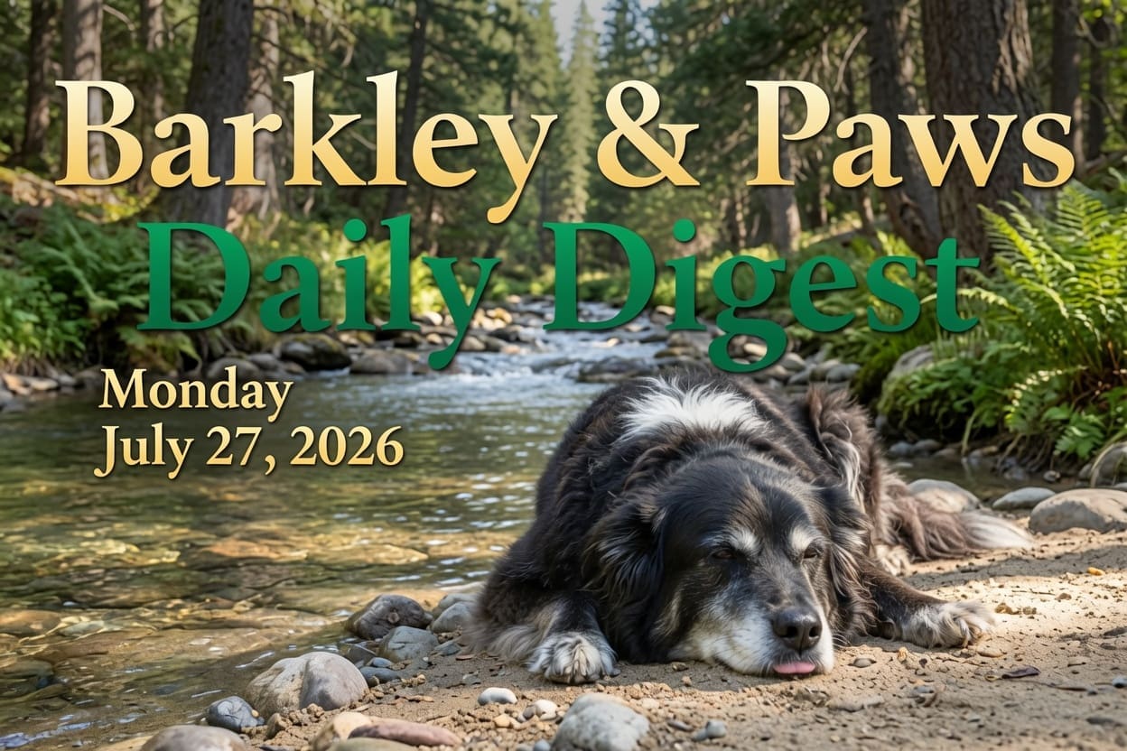 dog digest Monday july 27 2026