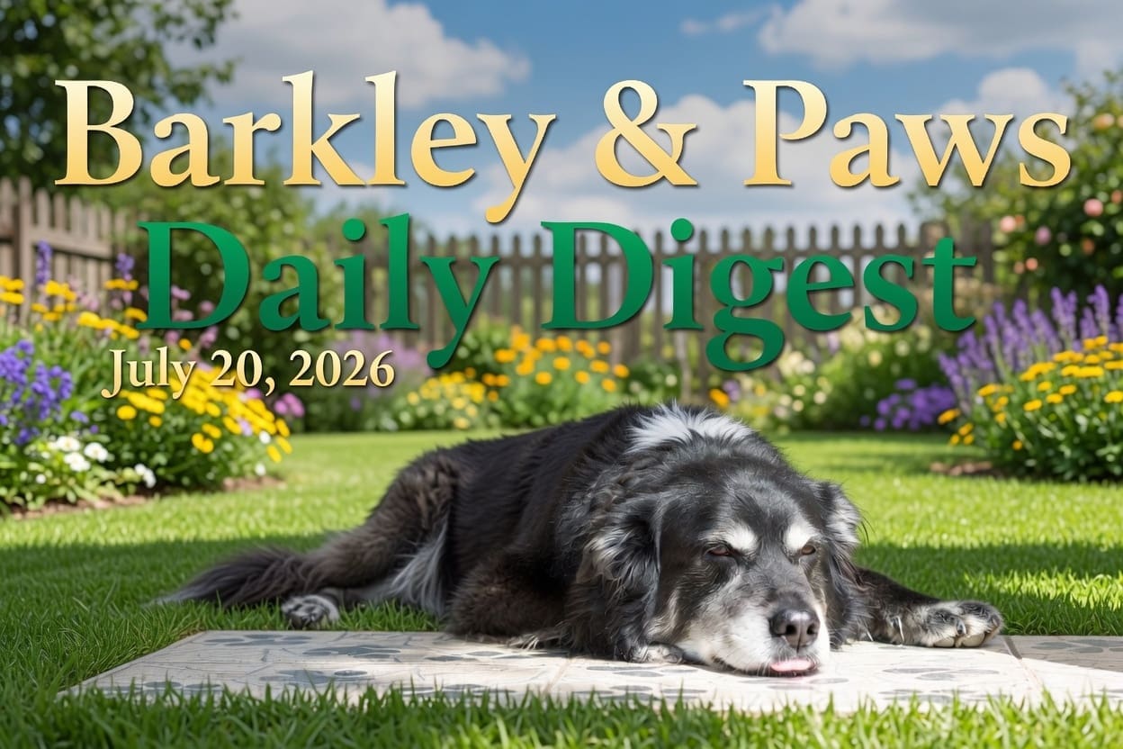 Daily Dog Digest - July 20, 2026 1 dog digest july 20 2026