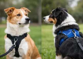 Front Clip vs Back Clip Harness