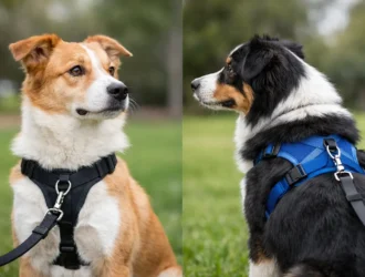 Front Clip vs Back Clip Harness