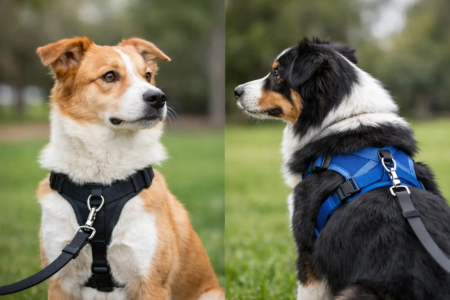 Front Clip vs Back Clip Harness 1 Front Clip vs Back Clip Harness