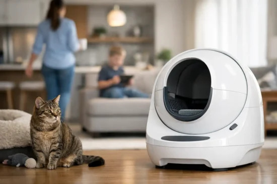 Self Cleaning Cat Box Review for Busy Homes