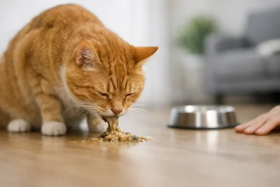 Why Is My Cat Vomiting? What It Could Mean